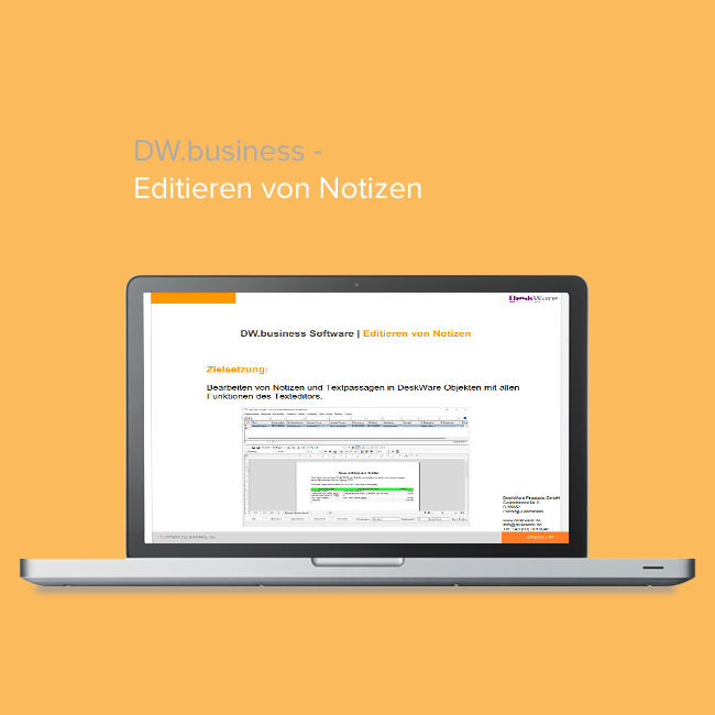 Notizfunktionen des integrierten Editors