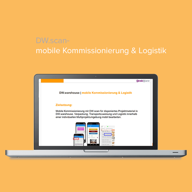 DW.scan - mobile Kommissionierung