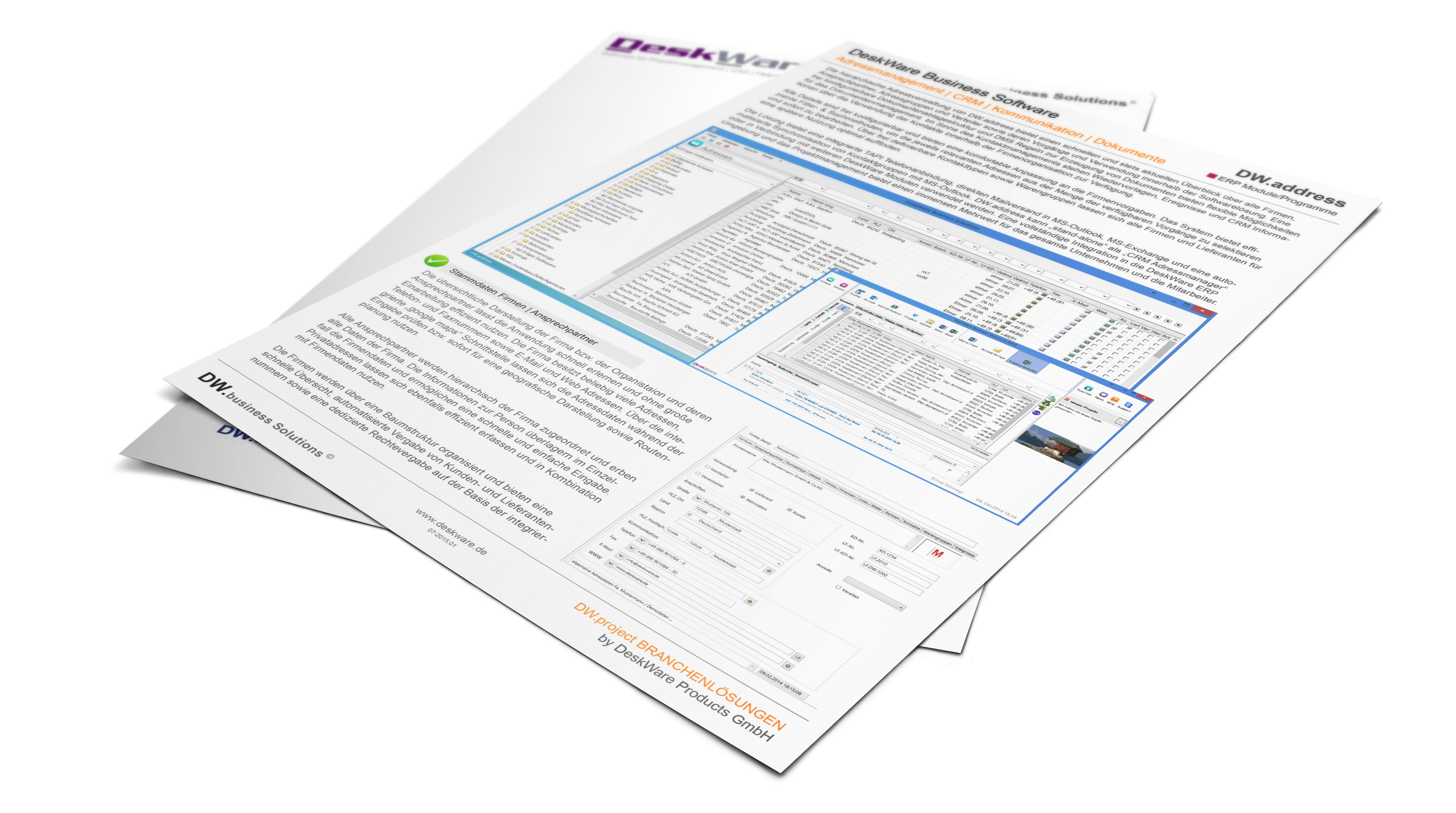 Datenblatt Adressmanagement