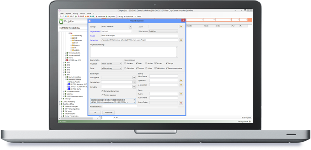 Projekterstellung
