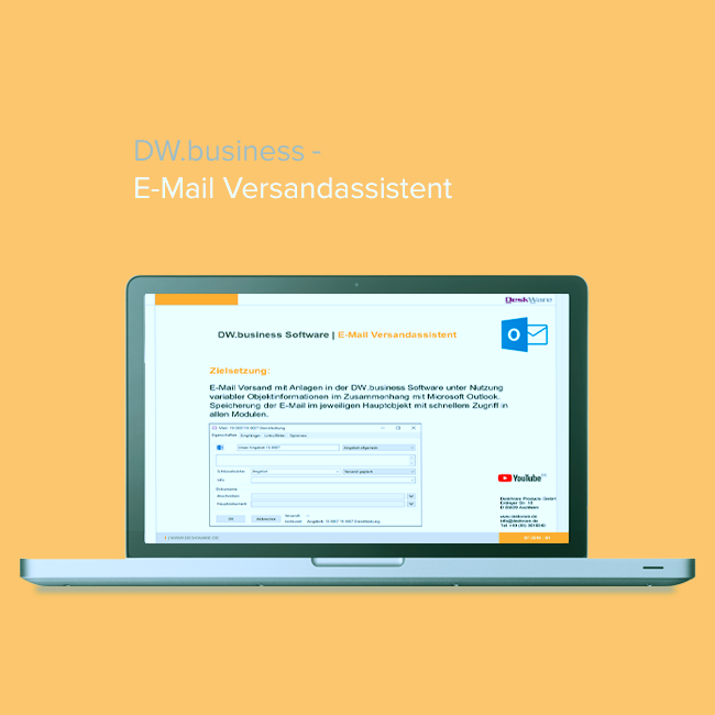 DW.business Software - E-Mail Versandassistent