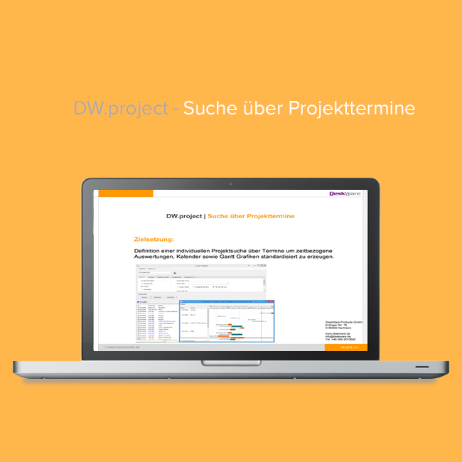 DW.project Suche nach Terminen